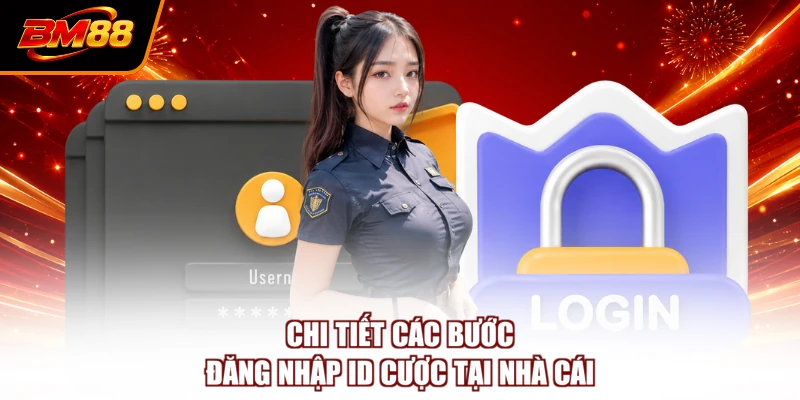 Chi tiết các bước đăng nhập ID cược tại nhà cái